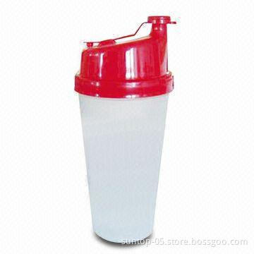 Shaker Bottle with 700mL Capacity, Measuring 9.8 x 22.5cm